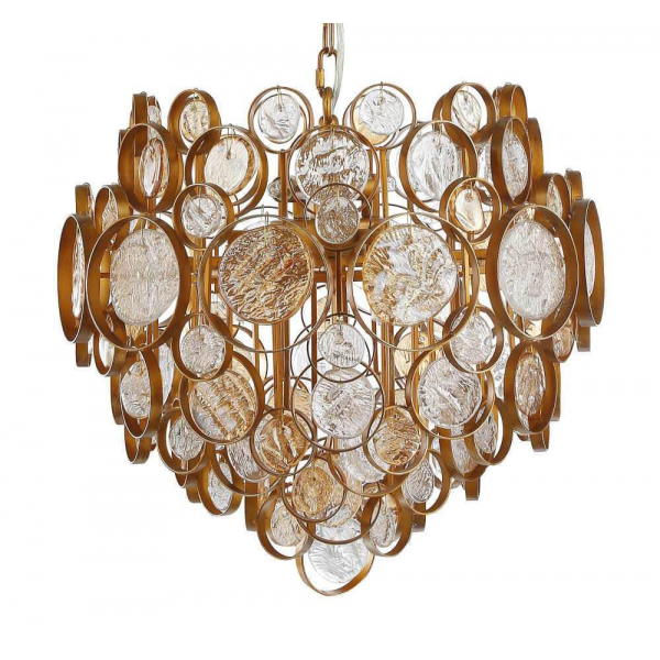 Подвесной светильник Crystal Lux Deseo SP6 D460 Gold Подвесной светильник Crystal Lux Deseo SP6 D460 Gold