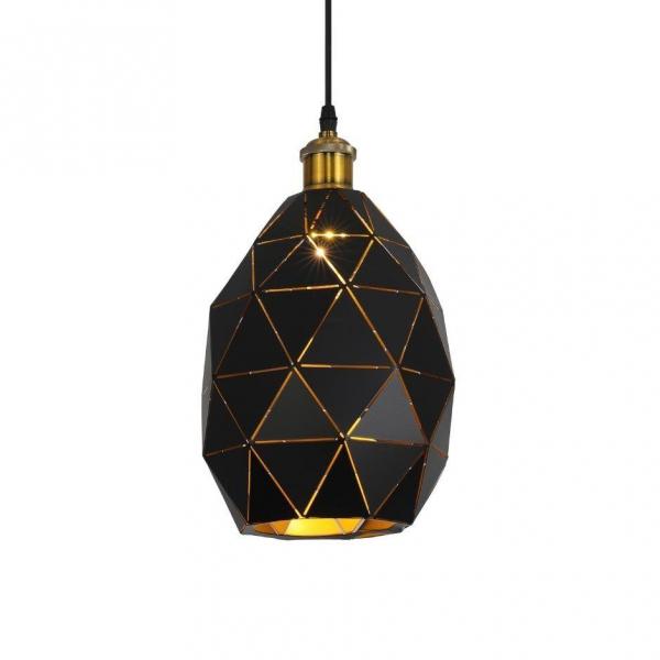 Подвесной светильник Lumina Deco Pestico LDP 8038-220 BK+GD Подвесной светильник Lumina Deco Pestico LDP 8038-220 BK+GD