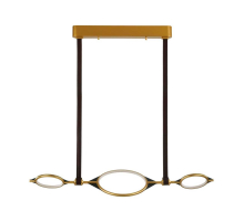 Подвесной светодиодный светильник Odeon Light Vikema 4995/40L