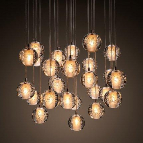 Подвесной светильник Loft-Concept Multicolored Bubbles Bocci 40.394-0 Подвесной светильник Loft-Concept Multicolored Bubbles Bocci 40.394-0