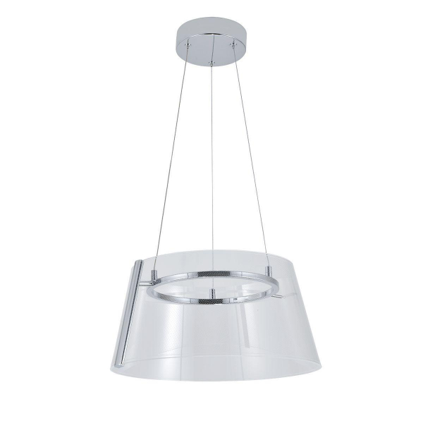 Подвесной светодиодный светильник Indigo Orlare 14021/1P Chrome V000104L Подвесной светодиодный светильник Indigo Orlare 14021/1P Chrome V000104L
