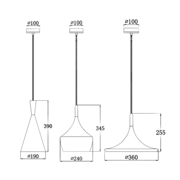 Подвесной светильник Imperium Loft Dairy Light Beat 74577-22