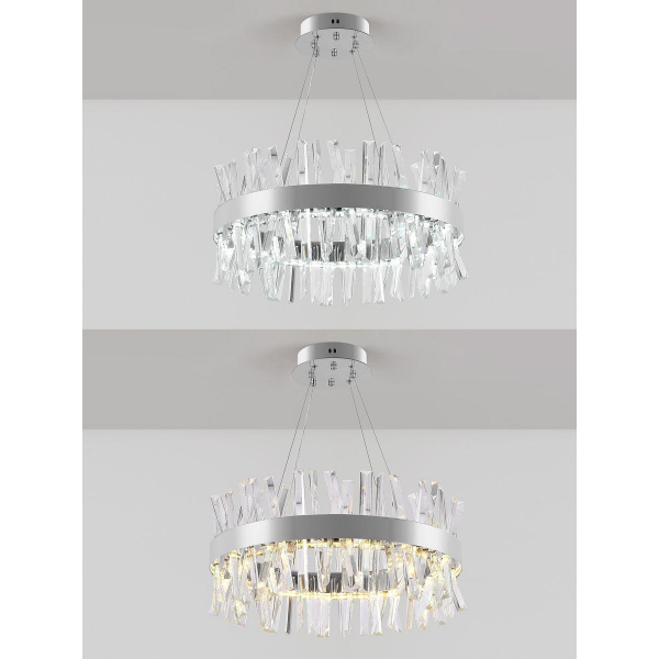 Подвесной светодиодный светильник Natali Kovaltseva Smart Нимбы Innovation Style 83048 Подвесной светодиодный светильник Natali Kovaltseva Smart Нимбы Innovation Style 83048