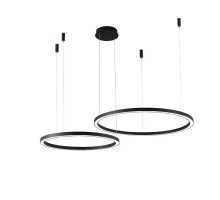 Подвесной светодиодный светильник Crystal Lux Fortuna SP123W Led Black