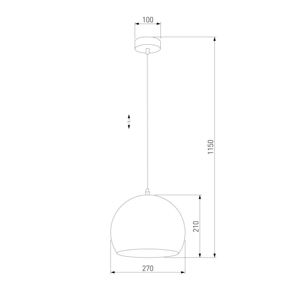 Подвесной светильник TK Lighting 2085 Yoda Black Подвесной светильник TK Lighting 2085 Yoda Black