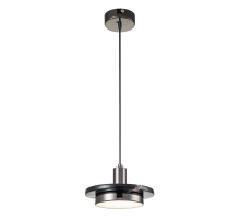 Подвесной светильник Escada 10260/1 LED*12W Black/Black marble
