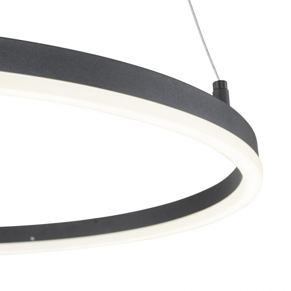Подвесной светодиодный светильник Escada Void 10254/1LED Black APP Подвесной светодиодный светильник Escada Void 10254/1LED Black APP