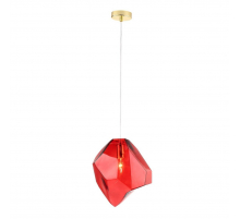 Подвесной светильник Crystal Lux NUESTRO SP1 GOLD/RED