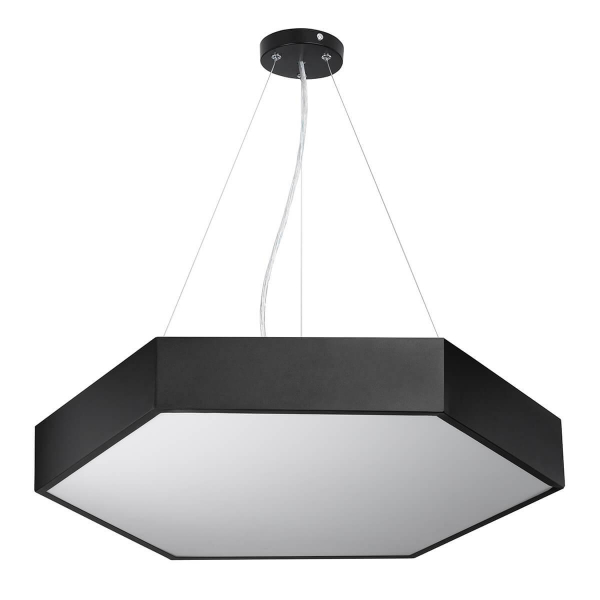 Подвесной светодиодный cветильник Geometria ЭРА Hexagon SPO-122-B-40K-066 66Вт 4000К черный Б0050553 Подвесной светодиодный cветильник Geometria ЭРА Hexagon SPO-122-B-40K-066 66Вт 4000К черный Б0050553