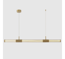 Подвесной светодиодный светильник Crystal Lux Lineup SP24W Led Brass