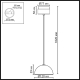 Подвесной светильник Odeon Light Lulu L-Vision 5453/6L