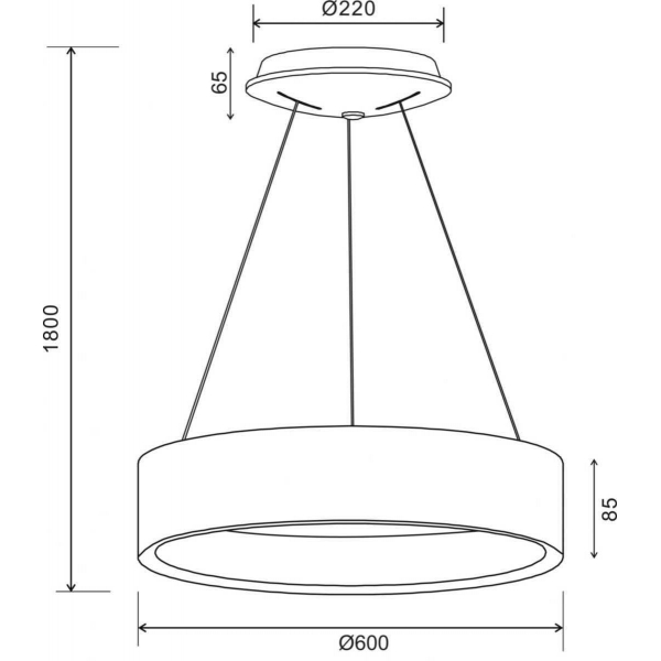 Подвесной светодиодный светильник Deko-Light Sculptoris 342185