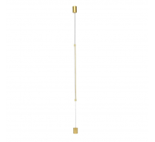 Подвесной светодиодный светильник Indigo Linea 14024/A/1P Brass V000122L