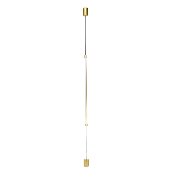 Подвесной светодиодный светильник Indigo Linea 14024/A/1P Brass V000122L Подвесной светодиодный светильник Indigo Linea 14024/A/1P Brass V000122L