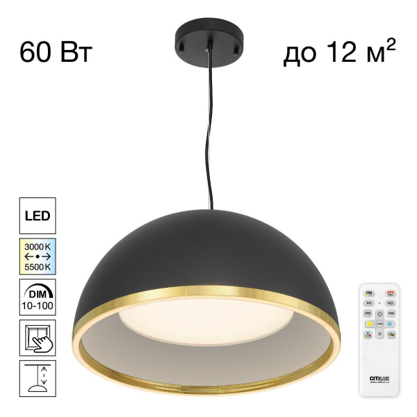 Подвесной светодиодный светильник Citilux Floom CL736251