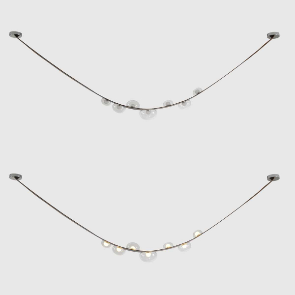 Подвесной светильник Crystal Lux BOSQUE SP7 L3000 BROWN/TRANSPARENT Подвесной светильник Crystal Lux BOSQUE SP7 L3000 BROWN/TRANSPARENT