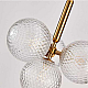 Подвесной светильник Imperium Loft Raffin 4 Transparent Gold 255229-26