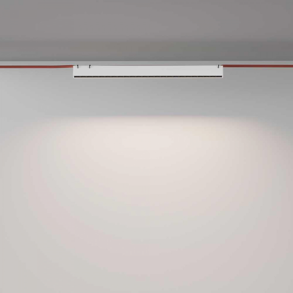 Подвесной светодиодный светильник Maytoni Technical Pendant system Parity Points TR128B-24W4K-M-W Подвесной светодиодный светильник Maytoni Technical Pendant system Parity Points TR128B-24W4K-M-W