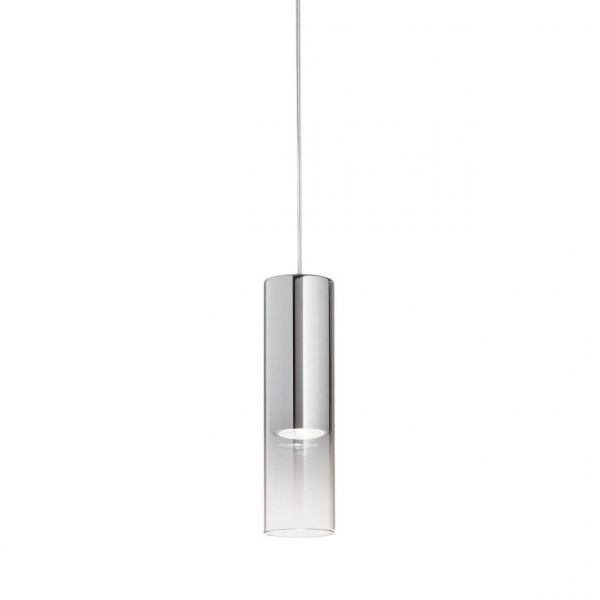 Подвесной светильник Ideal Lux Look Sp1 D06 Cromo Sfumato 194806 Подвесной светильник Ideal Lux Look Sp1 D06 Cromo Sfumato 194806