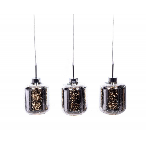 Подвесной светильник Lumina Deco Alacosmo LDP 6811-3 PR CHR Подвесной светильник Lumina Deco Alacosmo LDP 6811-3 PR CHR