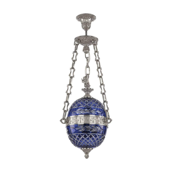 Подвесной светильник Bohemia Ivele 71000P/20 Ni Clear-Blue/H-1J FA3S