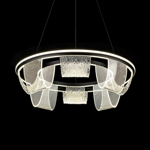 Подвесной cветильник LED4U L7706-630 BK Подвесной cветильник LED4U L7706-630 BK