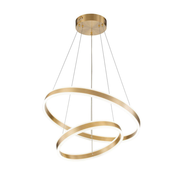 Подвесной светодиодный светильник Indigo Perfetto 14012/2P Brass V000067L Подвесной светодиодный светильник Indigo Perfetto 14012/2P Brass V000067L