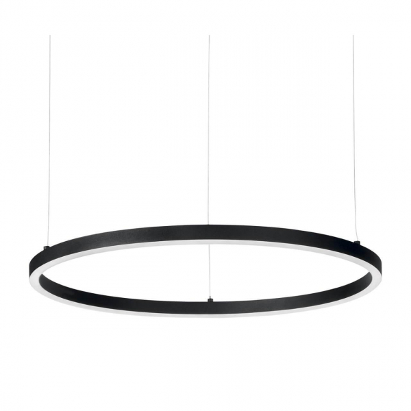 Подвесной светодиодный светильник Ideal Lux Oracle Slim D90 Nero 229508 Подвесной светодиодный светильник Ideal Lux Oracle Slim D90 Nero 229508