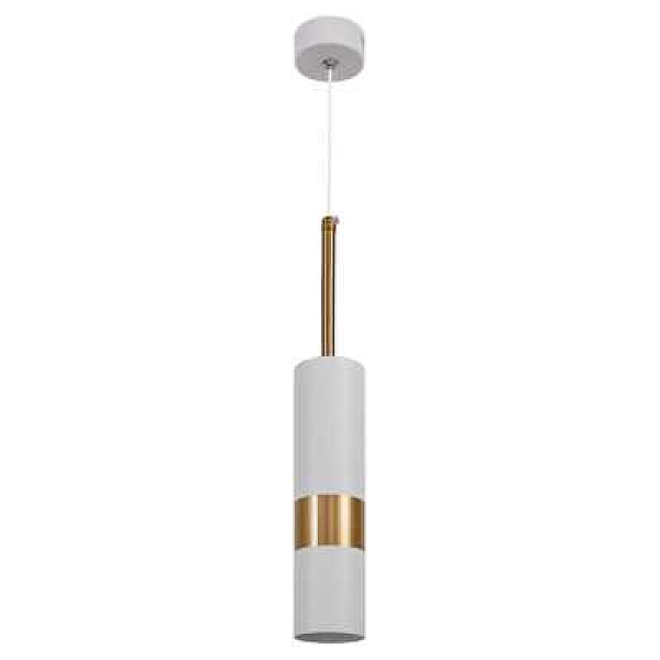 Подвесной светильник ЭРА PL33 WH/GD MR16 GU10 Б0061381