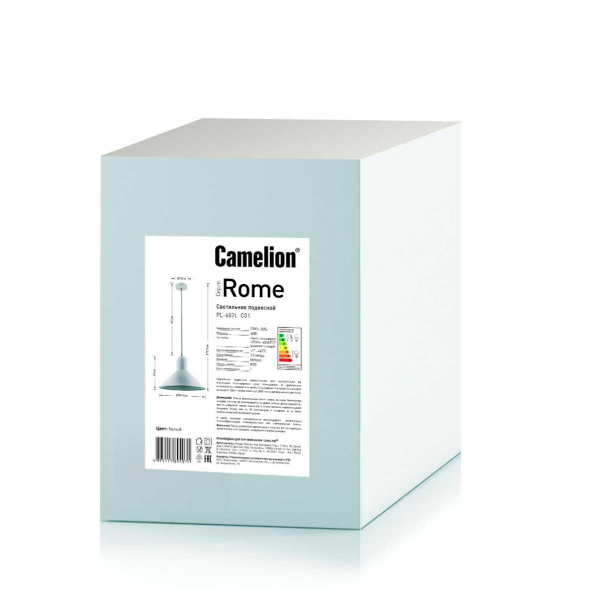Подвесной светильник Camelion PL-602L C01 14556 Подвесной светильник Camelion PL-602L C01 14556