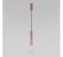 Подвесной светодиодный светильник Eurosvet Swan 50253/1 Led латунь