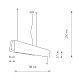 Подвесной светильник Nowodvorski Oslo Led 90 Smoked Oak 7522