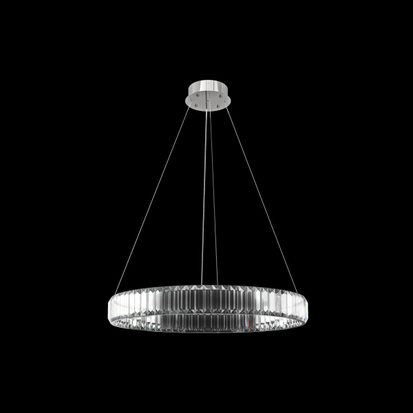 Подвесной светодиодный светильник Loft IT Crystal ring 10135/600 Chrome Подвесной светодиодный светильник Loft IT Crystal ring 10135/600 Chrome