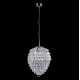 Подвесной светильник Crystal Lux Charme SP6 Chrome/Transparent