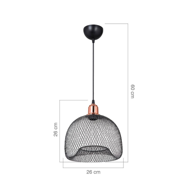 Подвесной светильник Toplight Bryanne TL1603H-01BK