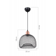 Подвесной светильник Toplight Bryanne TL1603H-01BK