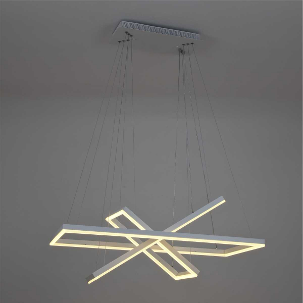 Подвесной cветильник LED4U L11001-3HL WH Подвесной cветильник LED4U L11001-3HL WH