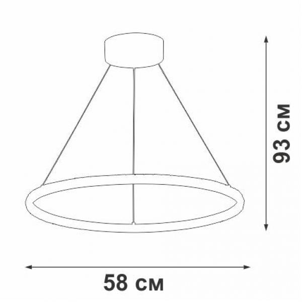 Подвесной светодиодный светильник Vitaluce V04628-03/1S Подвесной светодиодный светильник Vitaluce V04628-03/1S