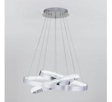 Подвесной светодиодный светильник Eurosvet Smart Posh 90276/3 хром