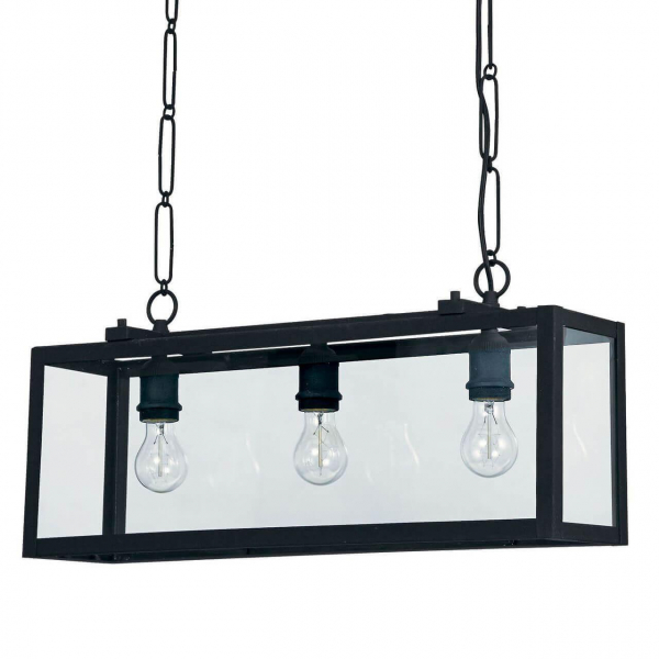 Подвесной светильник Ideal Lux Igor SP3 Nero 092881 Подвесной светильник Ideal Lux Igor SP3 Nero 092881