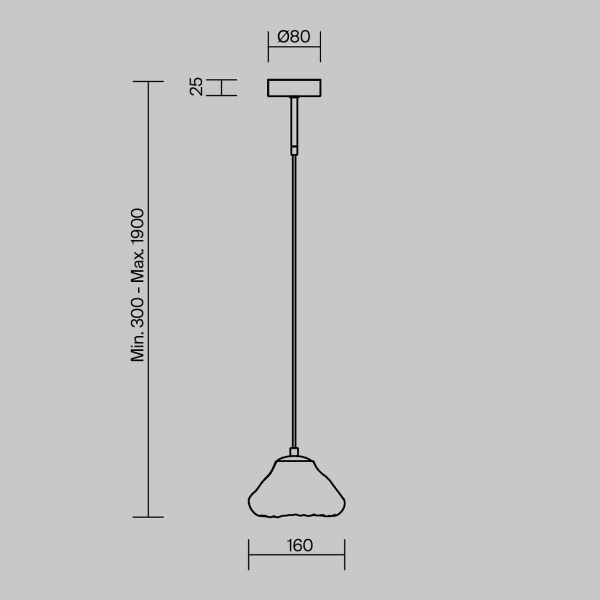 Подвесной светильник Freya Eatery FR5488PL-01CH Подвесной светильник Freya Eatery FR5488PL-01CH