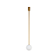 Подвесной светильник Nowodvorski Kier M Satine Gold 10306
