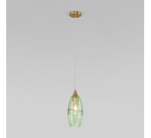 Подвесной светильник Eurosvet Lotus 50222/1 зеленый