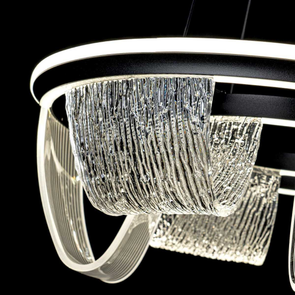 Подвесной cветильник LED4U L7706-460 BK Подвесной cветильник LED4U L7706-460 BK