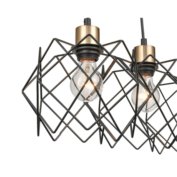 Подвесной светильник Vele Luce Scheletro VL6392P03 Подвесной светильник Vele Luce Scheletro VL6392P03