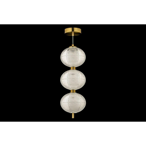 Подвесной светодиодный светильник Arti Lampadari Candels L 1.P9 G Подвесной светодиодный светильник Arti Lampadari Candels L 1.P9 G