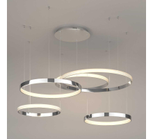 Подвесной светодиодный светильник Eurosvet Posh 90175/5 хром