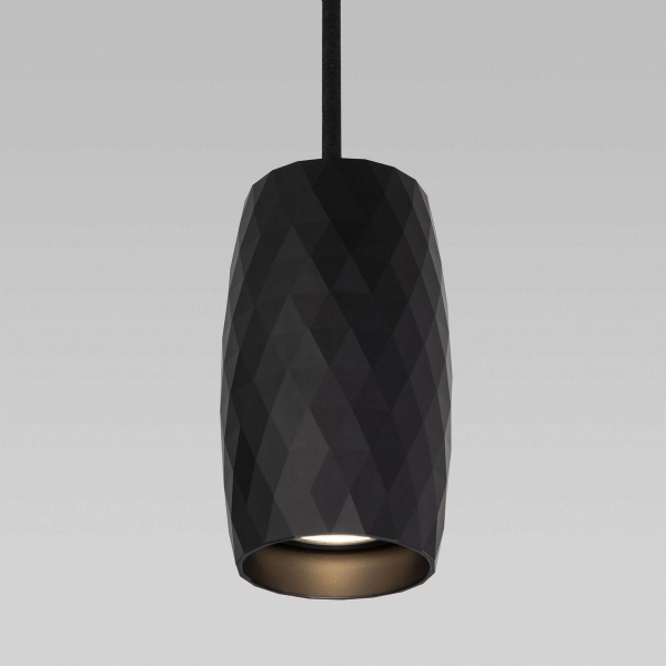 Подвесной светодиодный светильник Eurosvet Bonaldo 50246/1 Led черный Подвесной светодиодный светильник Eurosvet Bonaldo 50246/1 Led черный