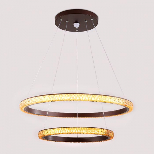 Подвесной светодиодный светильник Ambrella light Orbital Crystal FF11 Подвесной светодиодный светильник Ambrella light Orbital Crystal FF11