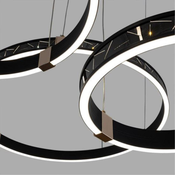 Подвесной светодиодный светильник Arte Lamp Shine A2222SP-3BK Подвесной светодиодный светильник Arte Lamp Shine A2222SP-3BK